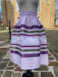 Adult Ribbons skirts, Made by Mvskoke Artist, Emma Ren