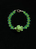beaded turtle bracelets (variety of colors & sizes)