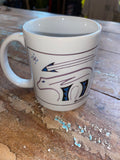 Native Design Mug Made by Larry "Graybear" West.