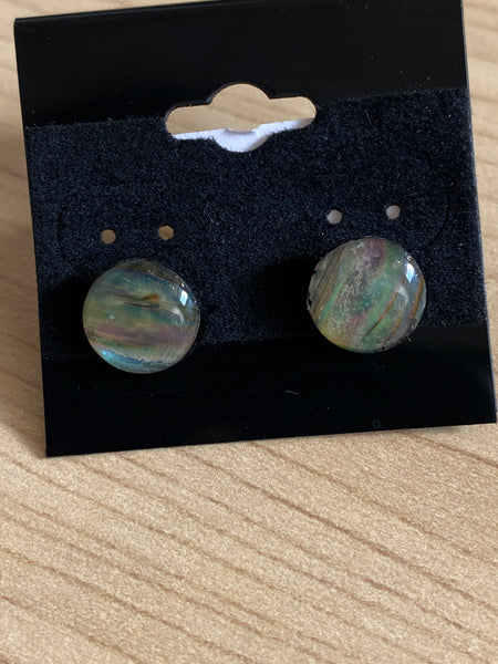 Abalone Studs - 3/8 Inch Diameter