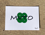 'Mvto' Thank You Card Made By Raquel Perez (Variety of designs)