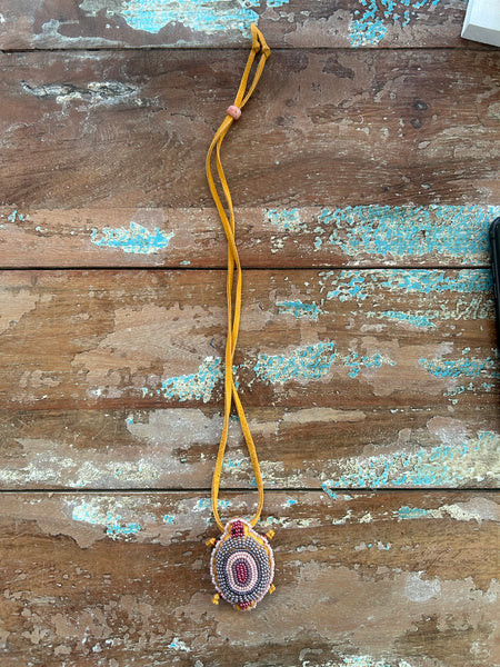 Beaded Locv (Turtle) Necklace