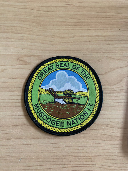 Muscogee Nation Seal Patch