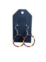 round hoop earrings