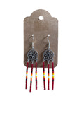 dreamcatcher style earrings