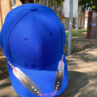 Royal Blue Painted Tafv Caps