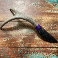 Deer Antler & Arrowhead Knife