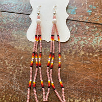 Long Beaded Dangles (Various Colors Available)