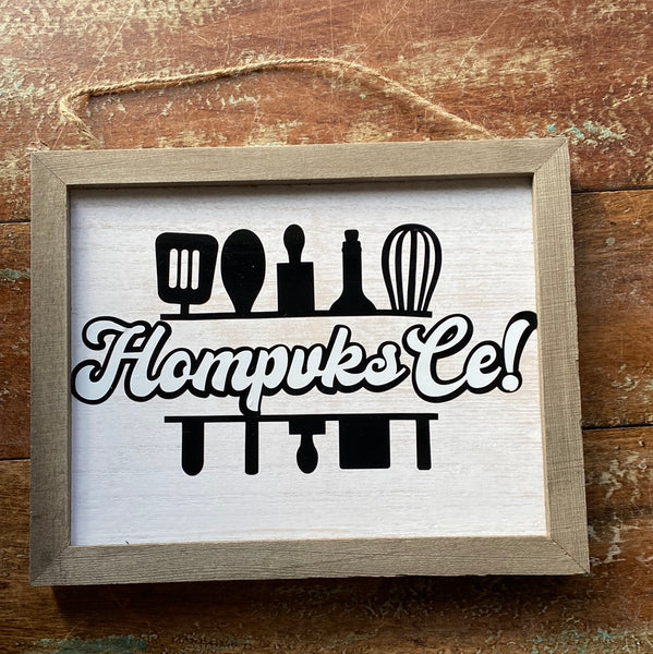 Hompvksle! Wall Decor Sign