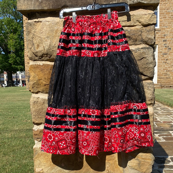 Woman's Ribbon Skirt - Small